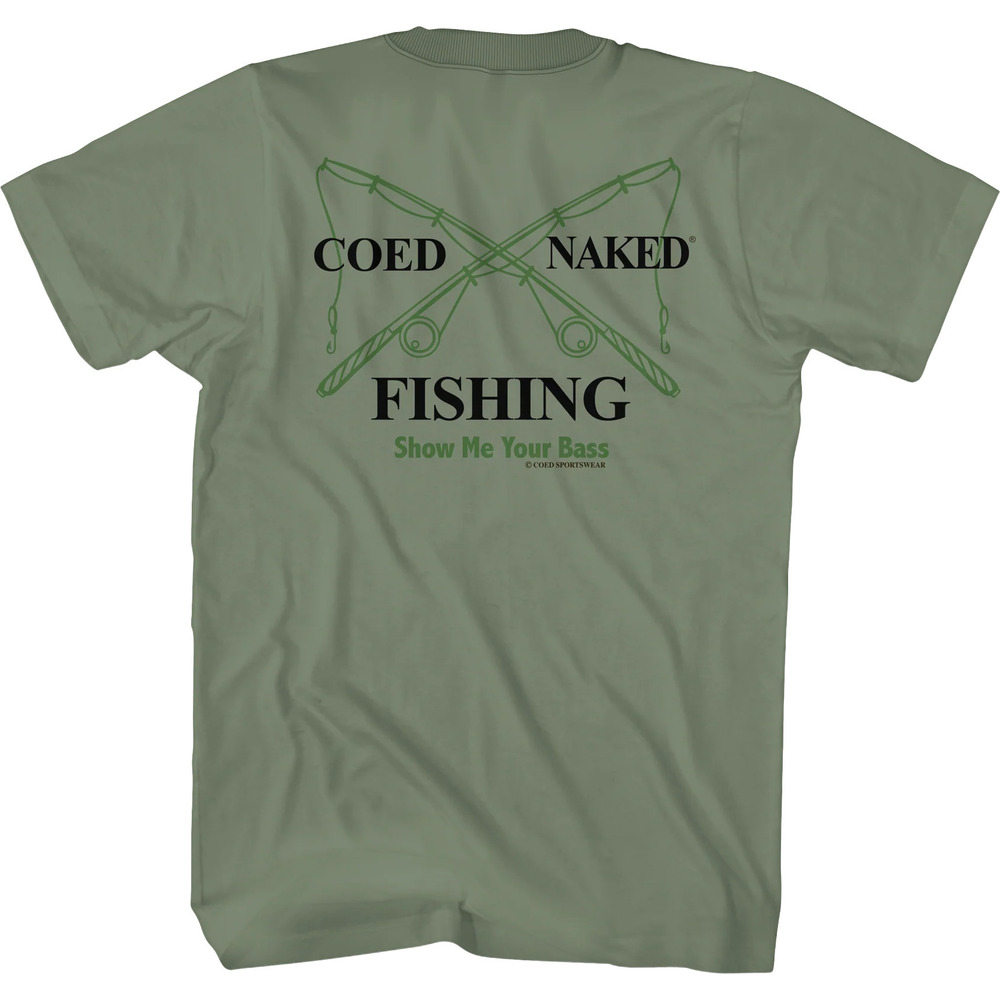 Fishing Coed Naked Tshirt